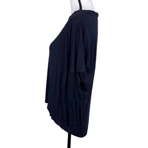 All Saints Black Open Elbow Long Sleeve Top - Picture 4 of 5